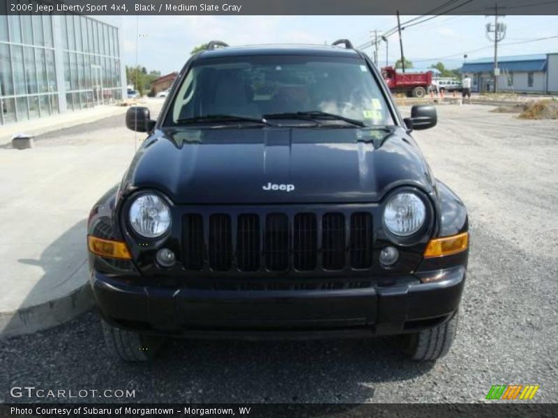 Black / Medium Slate Gray 2006 Jeep Liberty Sport 4x4