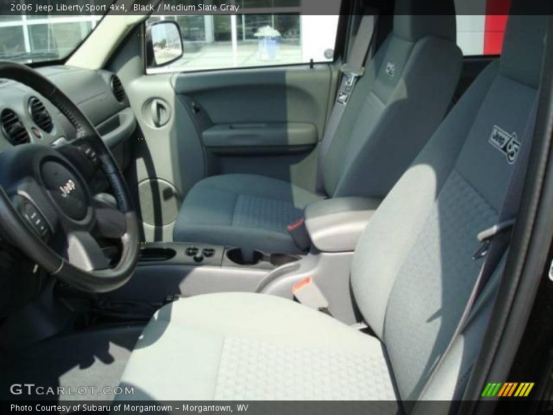 Black / Medium Slate Gray 2006 Jeep Liberty Sport 4x4