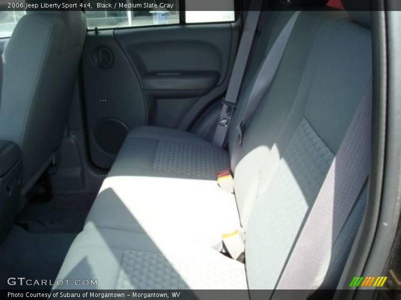 Black / Medium Slate Gray 2006 Jeep Liberty Sport 4x4