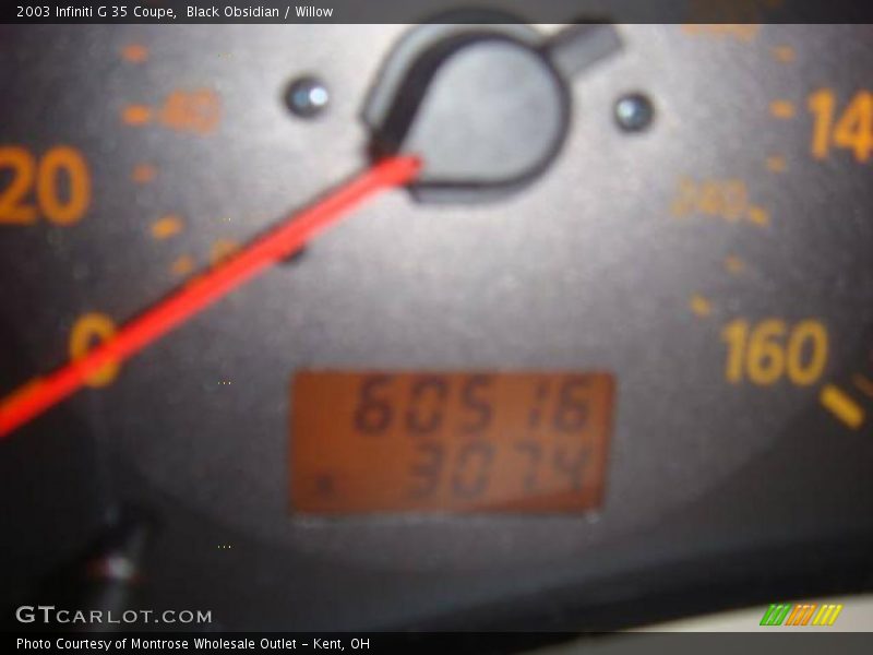 Black Obsidian / Willow 2003 Infiniti G 35 Coupe