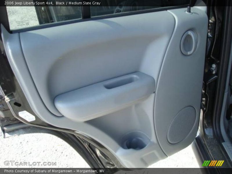 Black / Medium Slate Gray 2006 Jeep Liberty Sport 4x4