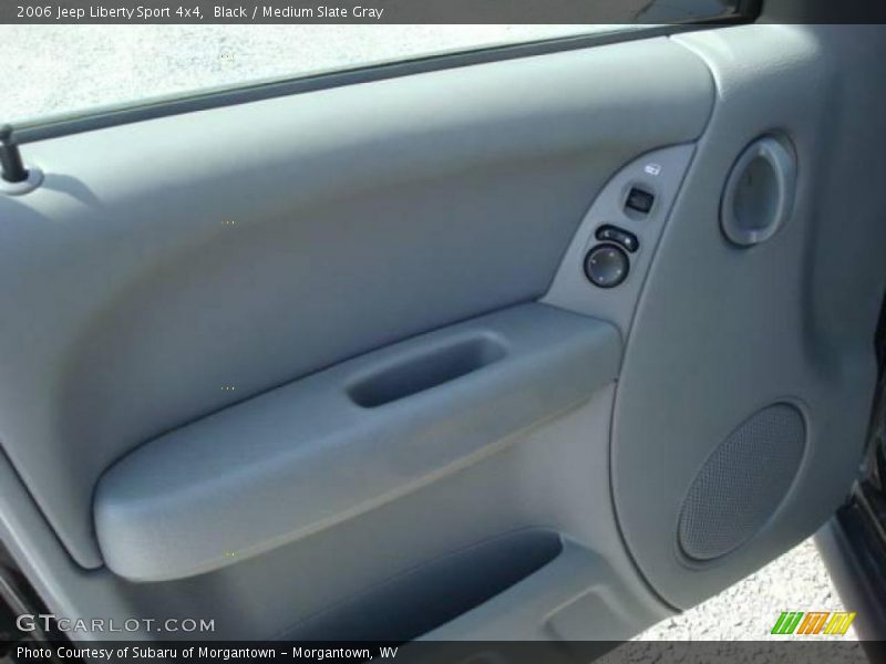 Black / Medium Slate Gray 2006 Jeep Liberty Sport 4x4