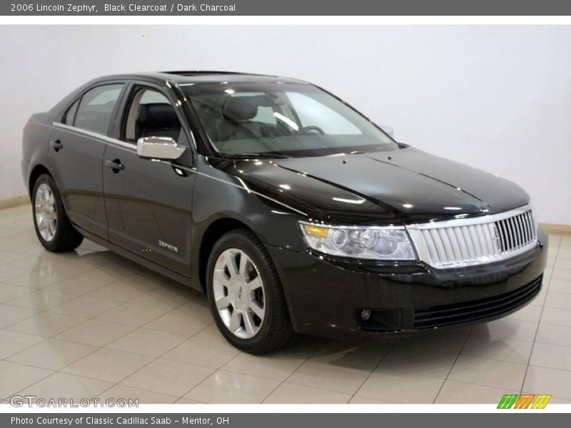 Black Clearcoat / Dark Charcoal 2006 Lincoln Zephyr