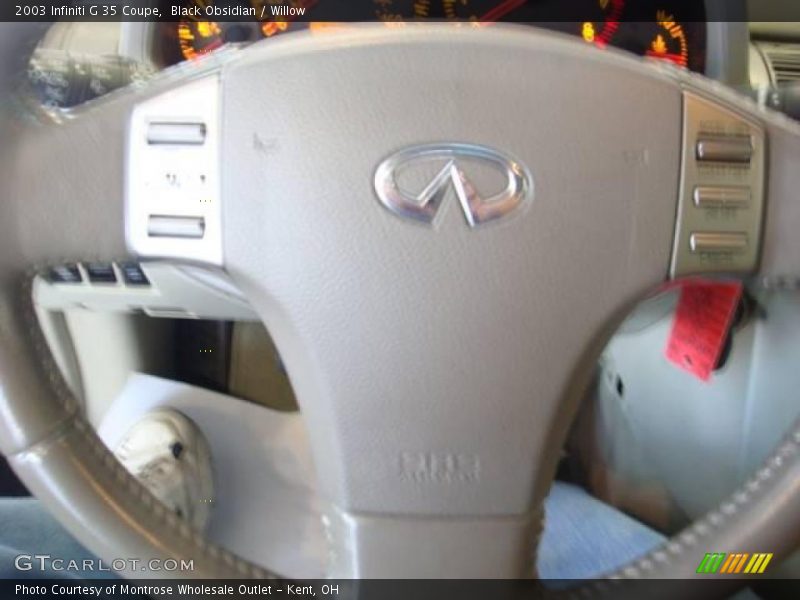 Black Obsidian / Willow 2003 Infiniti G 35 Coupe