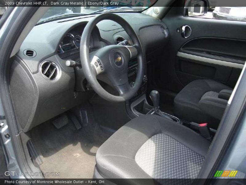 Dark Gray Metallic / Ebony/Dark Gray 2009 Chevrolet HHR LT