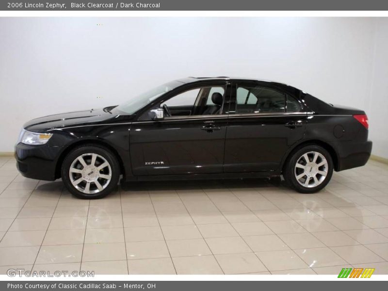 Black Clearcoat / Dark Charcoal 2006 Lincoln Zephyr
