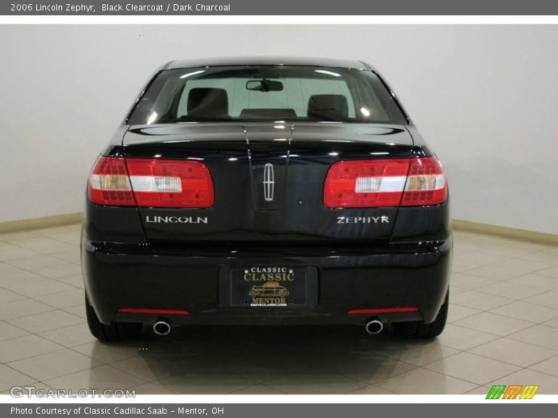 Black Clearcoat / Dark Charcoal 2006 Lincoln Zephyr
