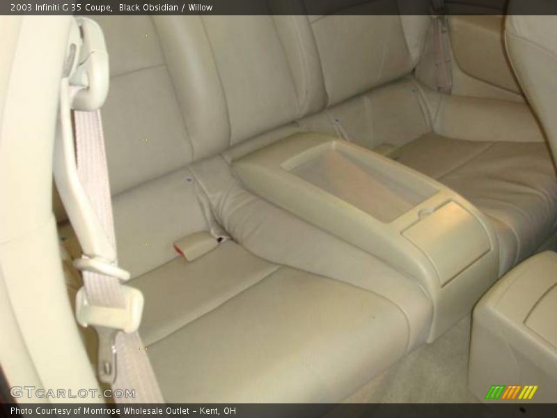 Black Obsidian / Willow 2003 Infiniti G 35 Coupe