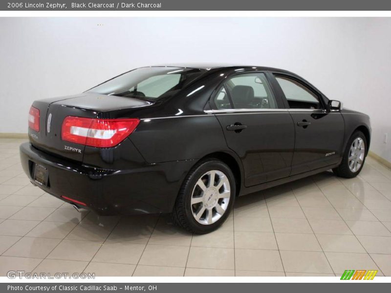 Black Clearcoat / Dark Charcoal 2006 Lincoln Zephyr