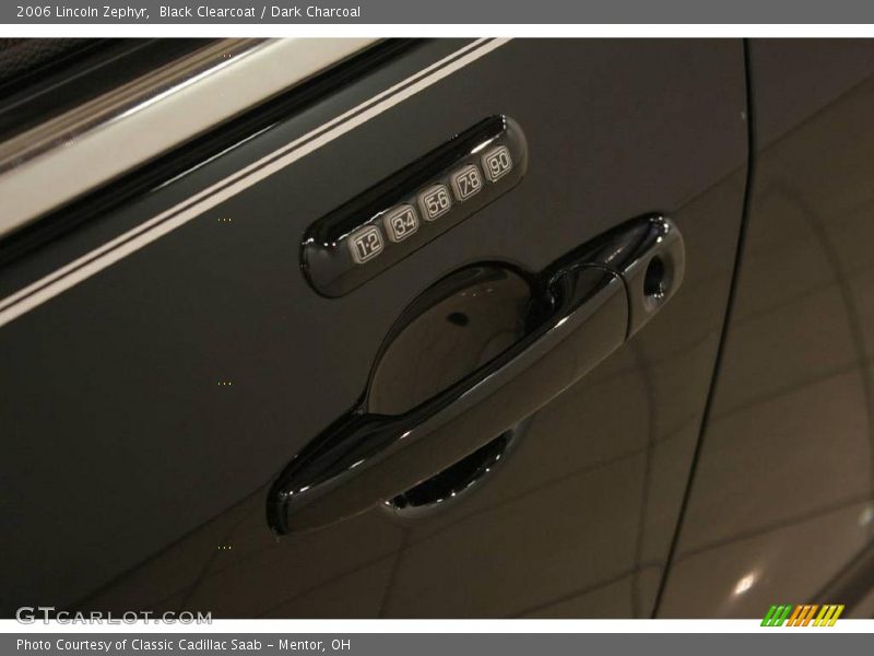 Black Clearcoat / Dark Charcoal 2006 Lincoln Zephyr