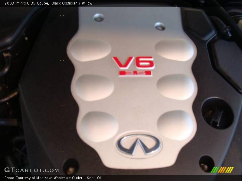 Black Obsidian / Willow 2003 Infiniti G 35 Coupe