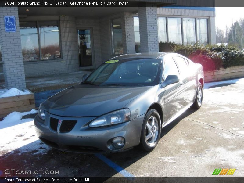 Greystone Metallic / Dark Pewter 2004 Pontiac Grand Prix GT Sedan