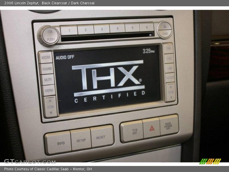 Black Clearcoat / Dark Charcoal 2006 Lincoln Zephyr