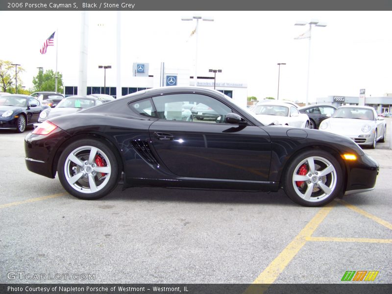 Black / Stone Grey 2006 Porsche Cayman S