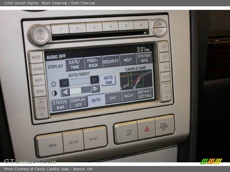 Black Clearcoat / Dark Charcoal 2006 Lincoln Zephyr
