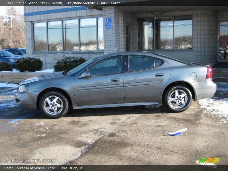 Greystone Metallic / Dark Pewter 2004 Pontiac Grand Prix GT Sedan