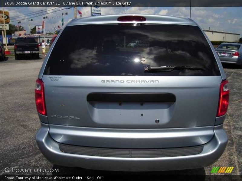 Butane Blue Pearl / Medium Slate Gray 2006 Dodge Grand Caravan SE