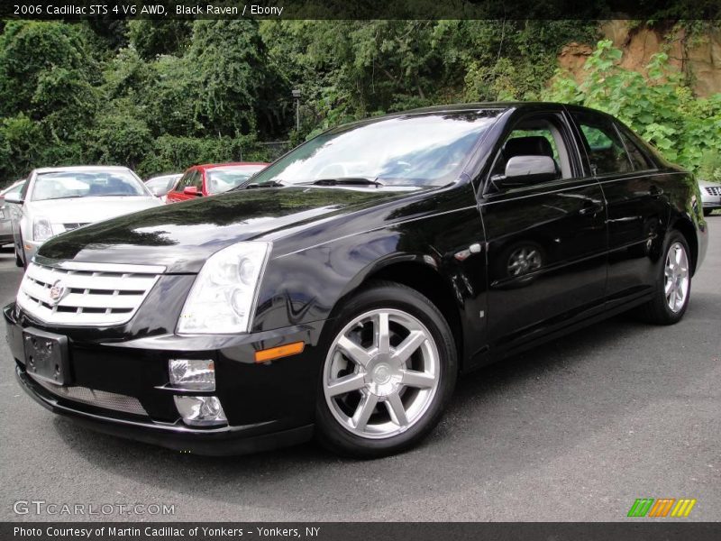 Black Raven / Ebony 2006 Cadillac STS 4 V6 AWD