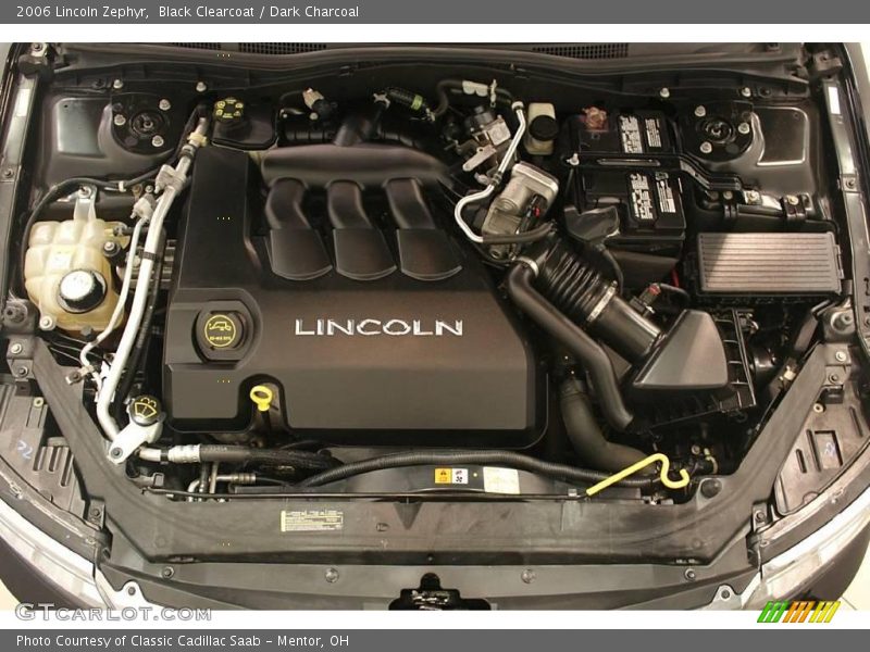 Black Clearcoat / Dark Charcoal 2006 Lincoln Zephyr