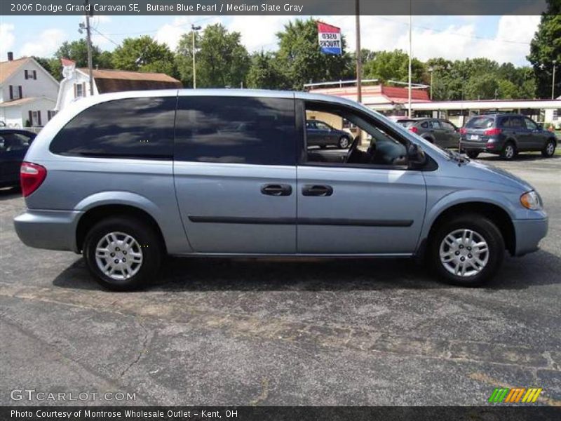 Butane Blue Pearl / Medium Slate Gray 2006 Dodge Grand Caravan SE