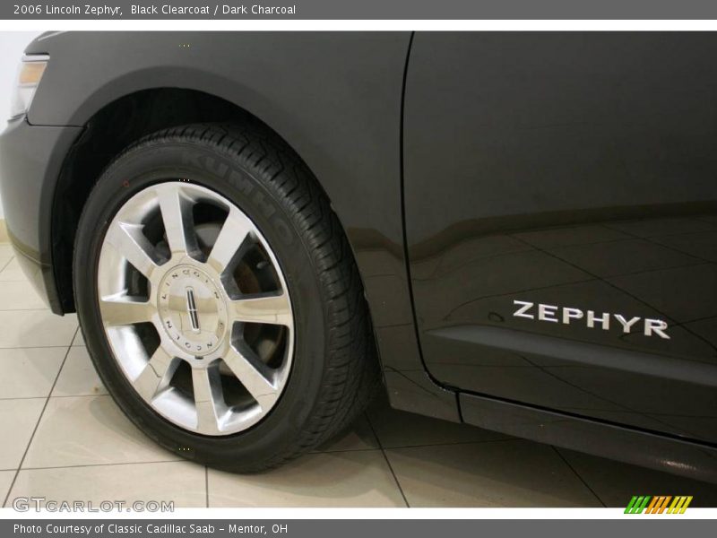 Black Clearcoat / Dark Charcoal 2006 Lincoln Zephyr
