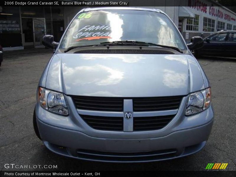 Butane Blue Pearl / Medium Slate Gray 2006 Dodge Grand Caravan SE