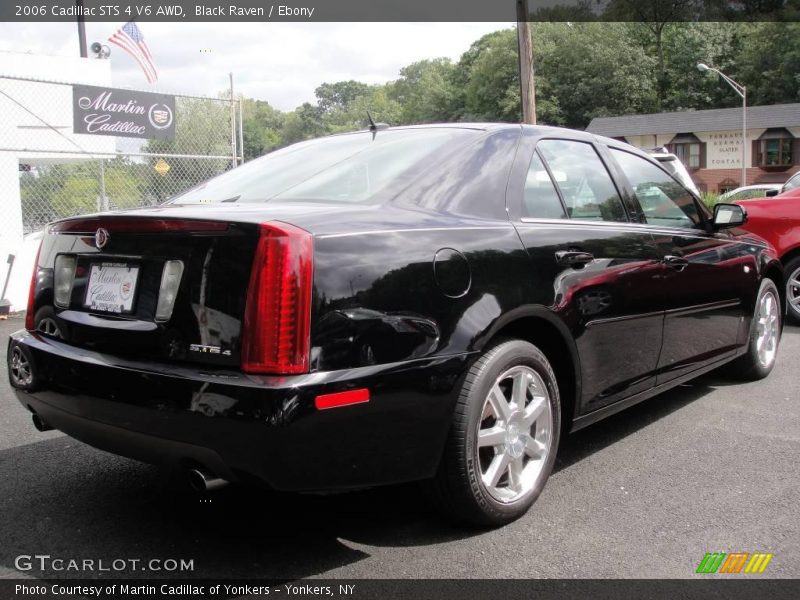 Black Raven / Ebony 2006 Cadillac STS 4 V6 AWD