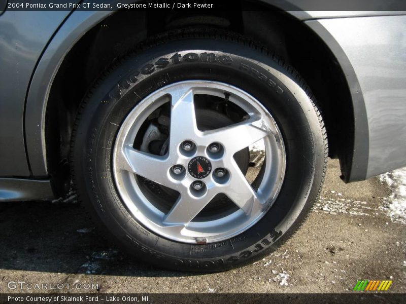 Greystone Metallic / Dark Pewter 2004 Pontiac Grand Prix GT Sedan