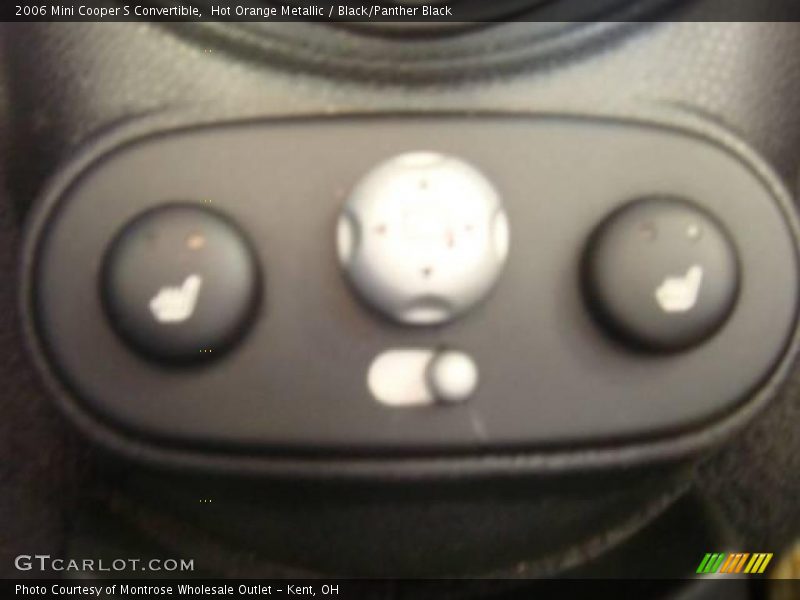Hot Orange Metallic / Black/Panther Black 2006 Mini Cooper S Convertible