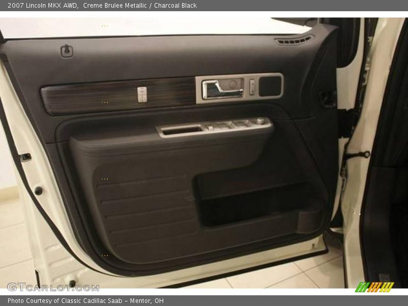 Creme Brulee Metallic / Charcoal Black 2007 Lincoln MKX AWD