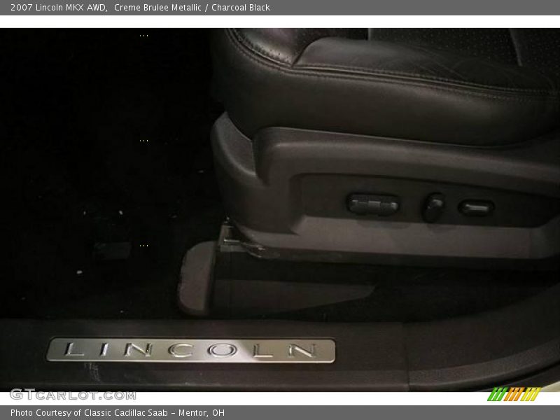 Creme Brulee Metallic / Charcoal Black 2007 Lincoln MKX AWD