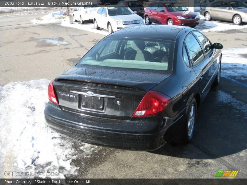Black / Medium Graphite 2003 Ford Taurus SES