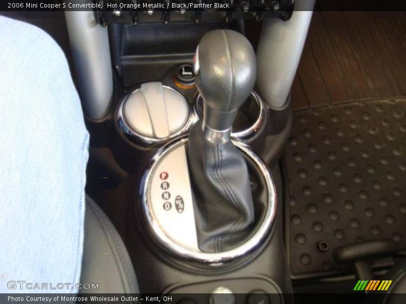 Hot Orange Metallic / Black/Panther Black 2006 Mini Cooper S Convertible