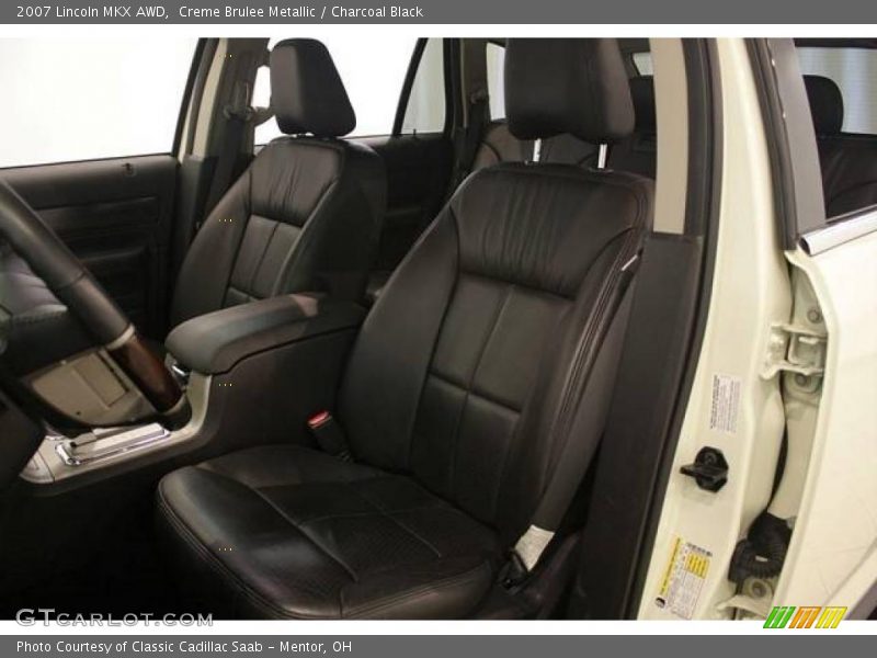Creme Brulee Metallic / Charcoal Black 2007 Lincoln MKX AWD