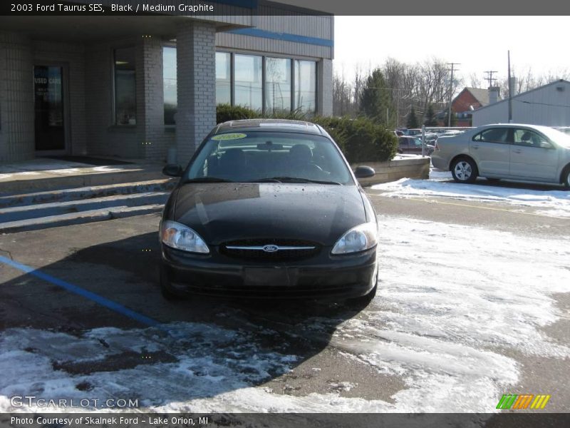 Black / Medium Graphite 2003 Ford Taurus SES