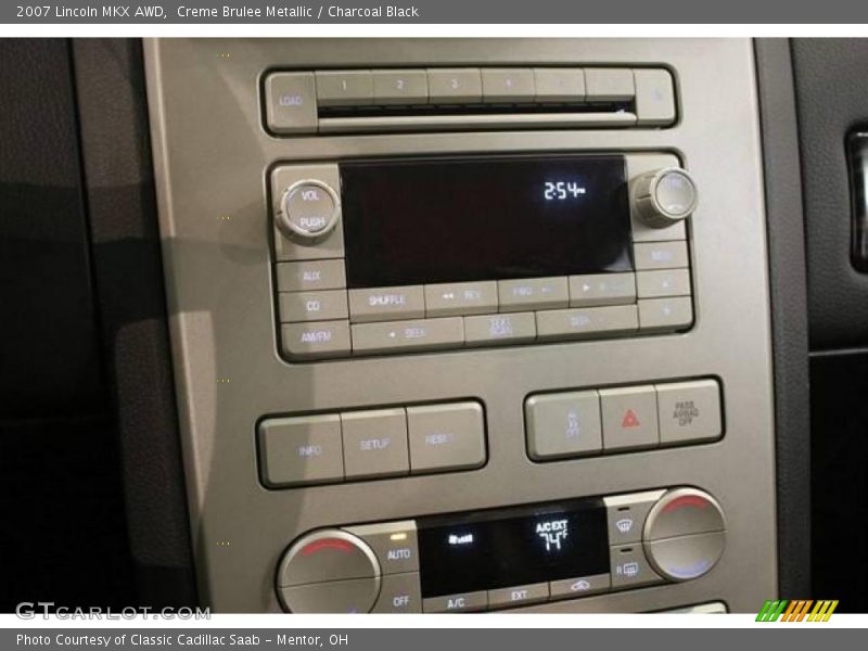 Creme Brulee Metallic / Charcoal Black 2007 Lincoln MKX AWD