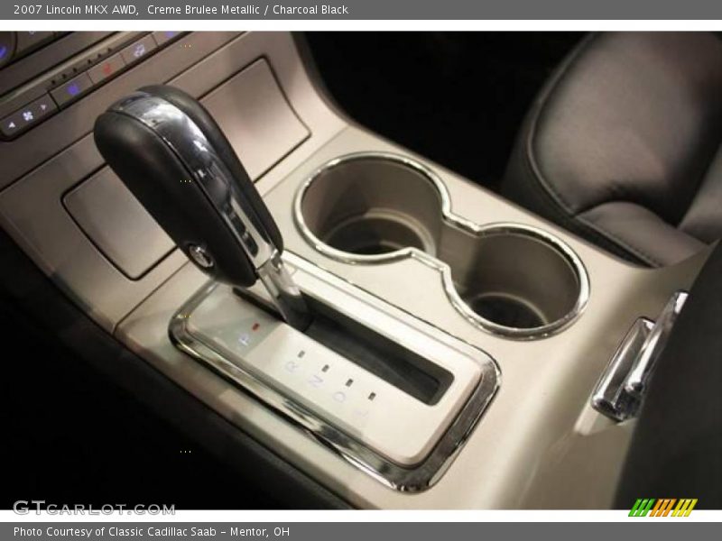 Creme Brulee Metallic / Charcoal Black 2007 Lincoln MKX AWD