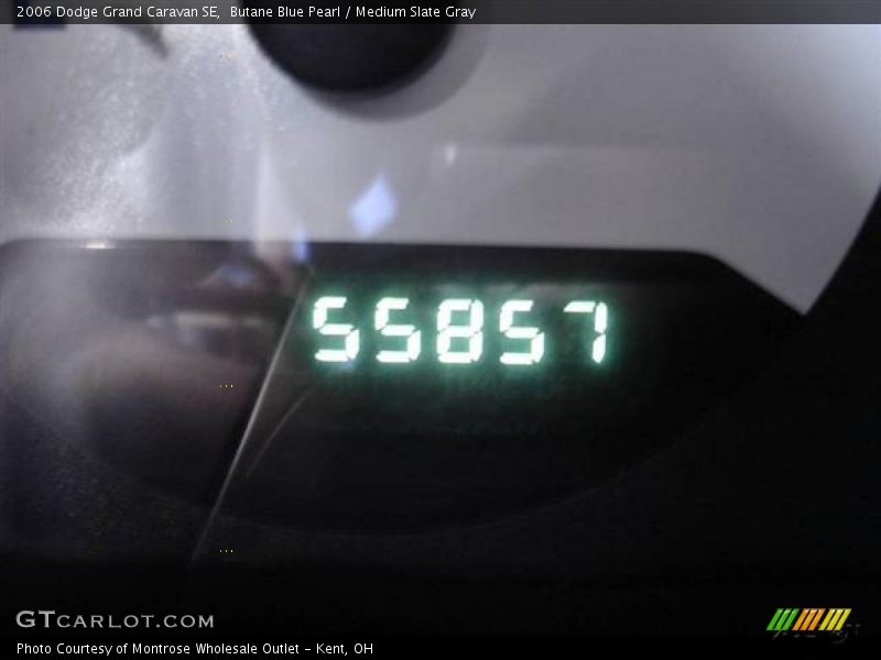 Butane Blue Pearl / Medium Slate Gray 2006 Dodge Grand Caravan SE