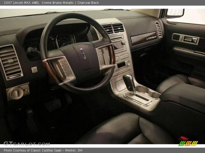 Creme Brulee Metallic / Charcoal Black 2007 Lincoln MKX AWD