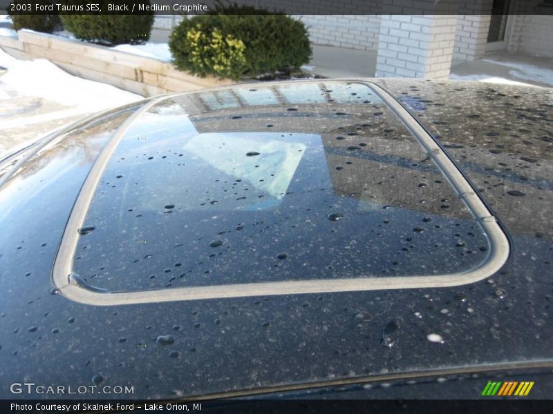 Black / Medium Graphite 2003 Ford Taurus SES