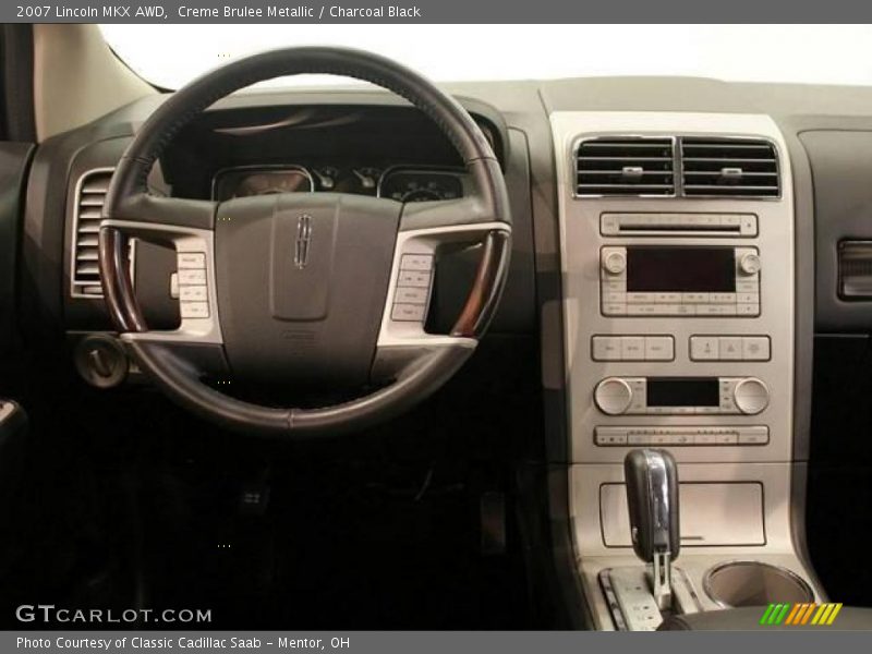Creme Brulee Metallic / Charcoal Black 2007 Lincoln MKX AWD