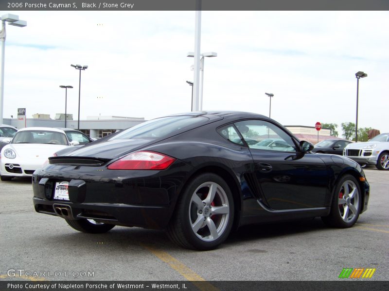 Black / Stone Grey 2006 Porsche Cayman S