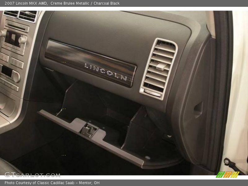 Creme Brulee Metallic / Charcoal Black 2007 Lincoln MKX AWD