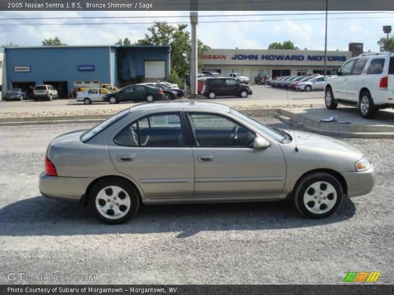 Bronze Shimmer / Sage 2005 Nissan Sentra 1.8 S
