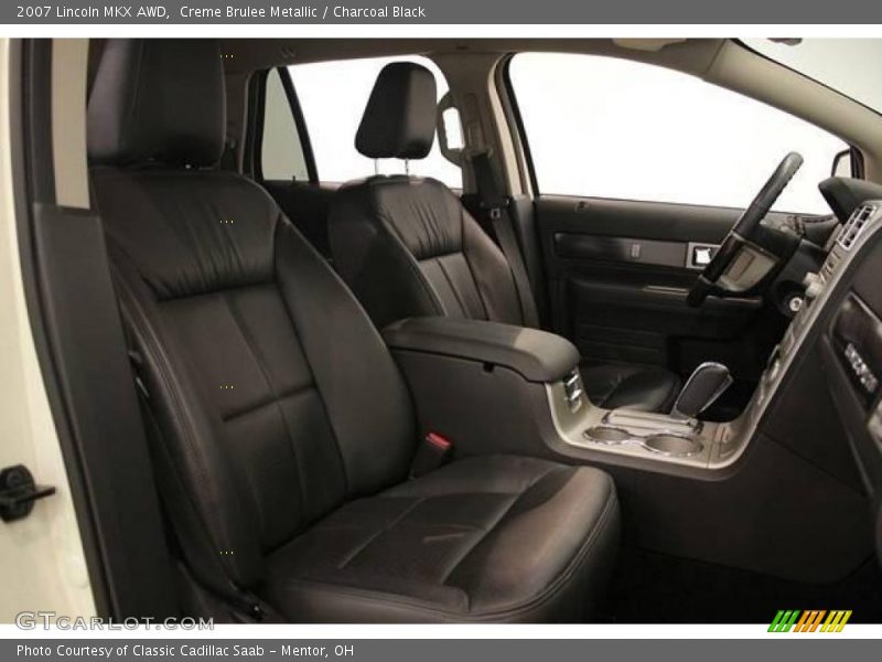 Creme Brulee Metallic / Charcoal Black 2007 Lincoln MKX AWD