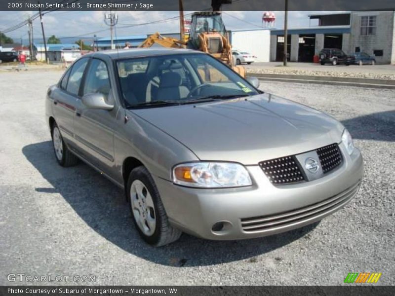 Bronze Shimmer / Sage 2005 Nissan Sentra 1.8 S