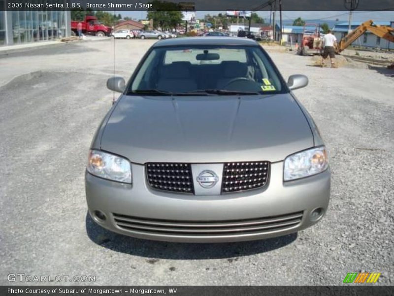 Bronze Shimmer / Sage 2005 Nissan Sentra 1.8 S