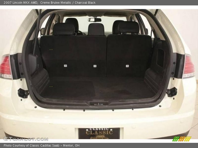 Creme Brulee Metallic / Charcoal Black 2007 Lincoln MKX AWD