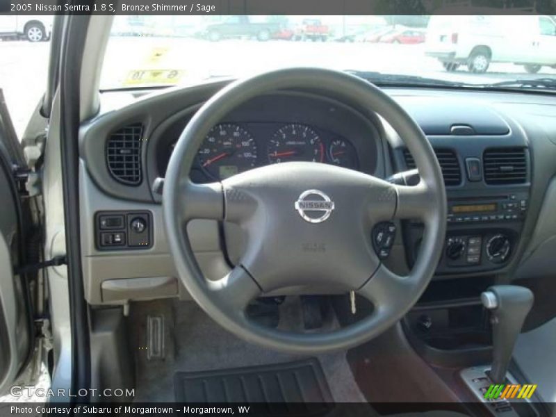 Bronze Shimmer / Sage 2005 Nissan Sentra 1.8 S