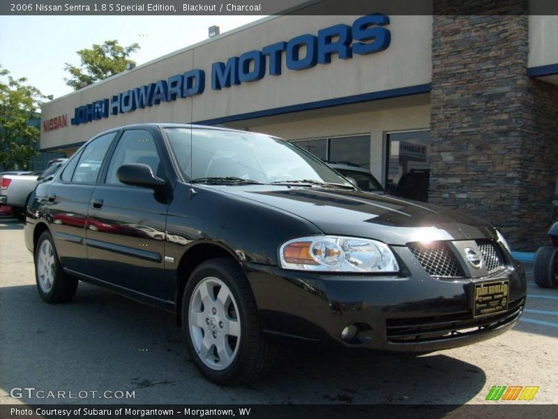 Blackout / Charcoal 2006 Nissan Sentra 1.8 S Special Edition